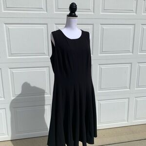Calvin Klein Black Princess Line Dress